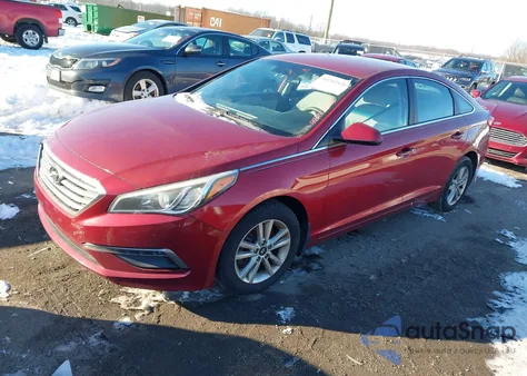 2015 Hyundai Sonata Se z USA, uszkodzony, nr VIN 5NPE24AF0FH230353